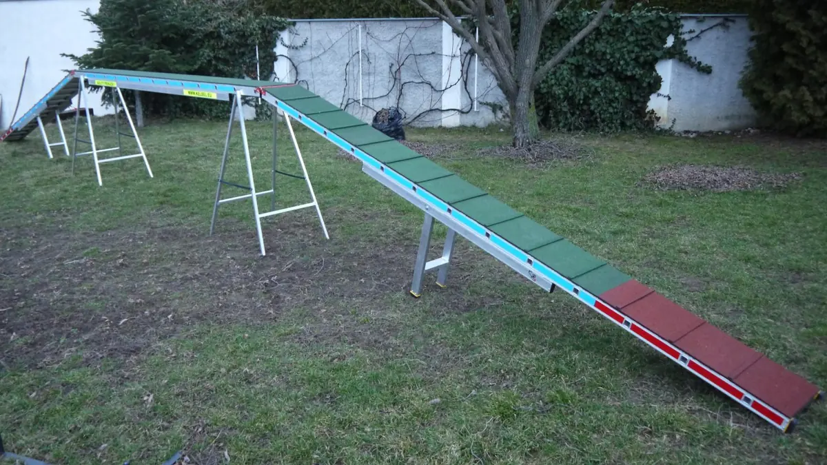Agility kladina (dog walk)
